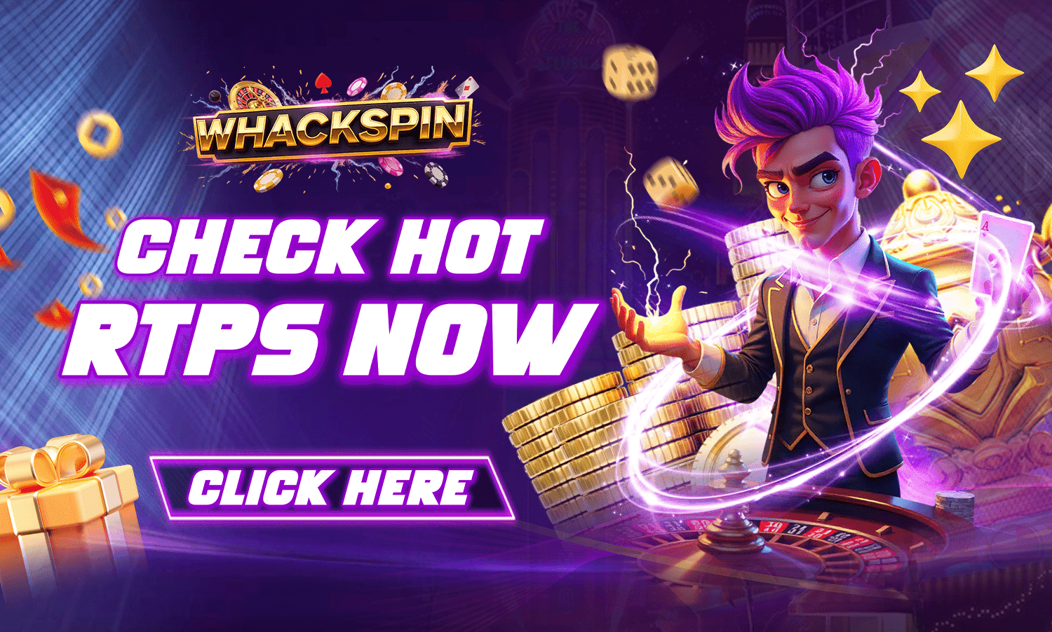 Whackspin hot RTP games promotion