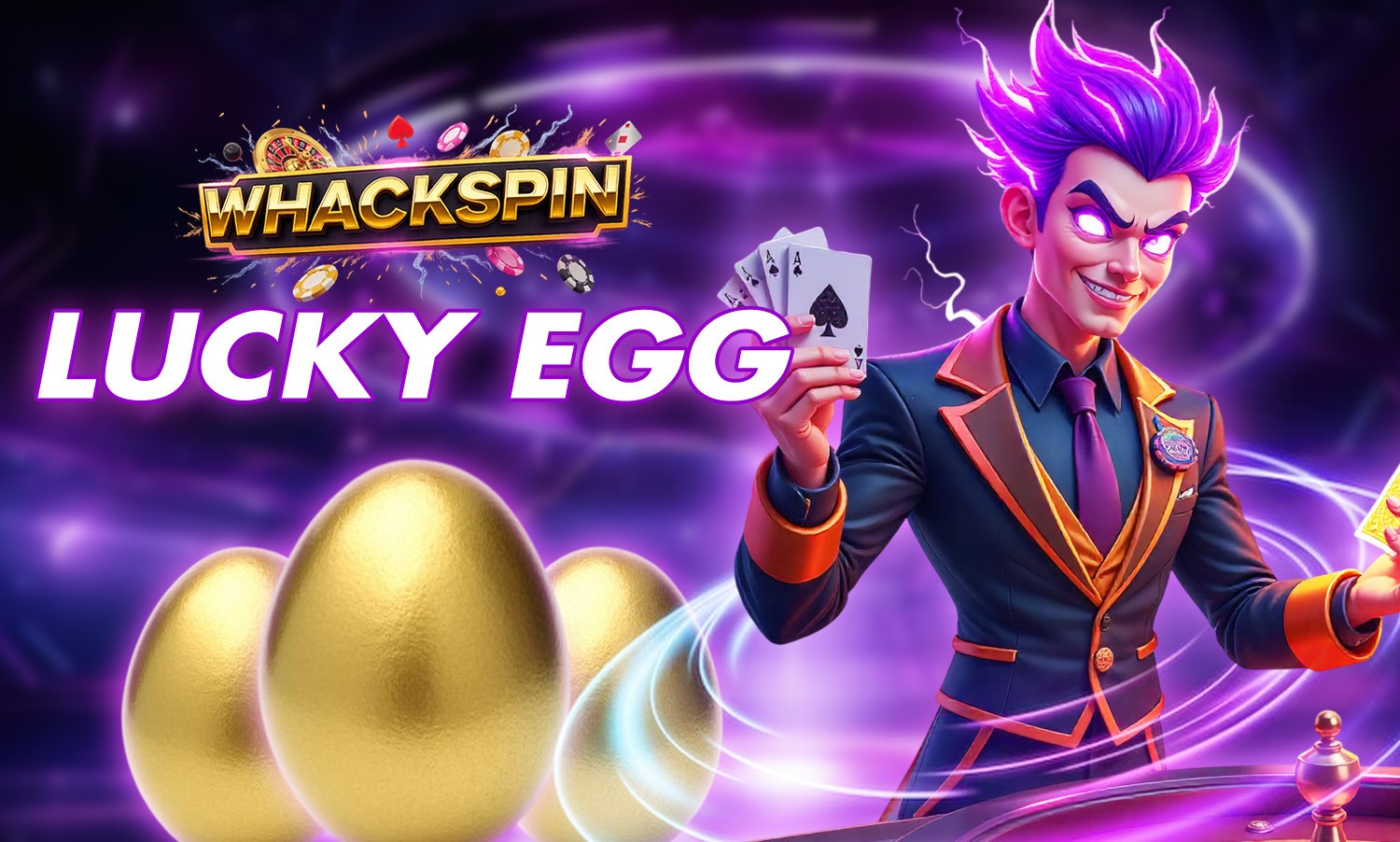 Whackspin Lucky Egg promotion